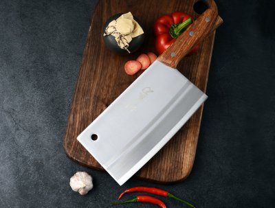 黄花梨直柄切片刀